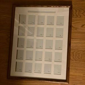 Custom milestone multi-pic frame